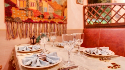 Зал с  рыбками