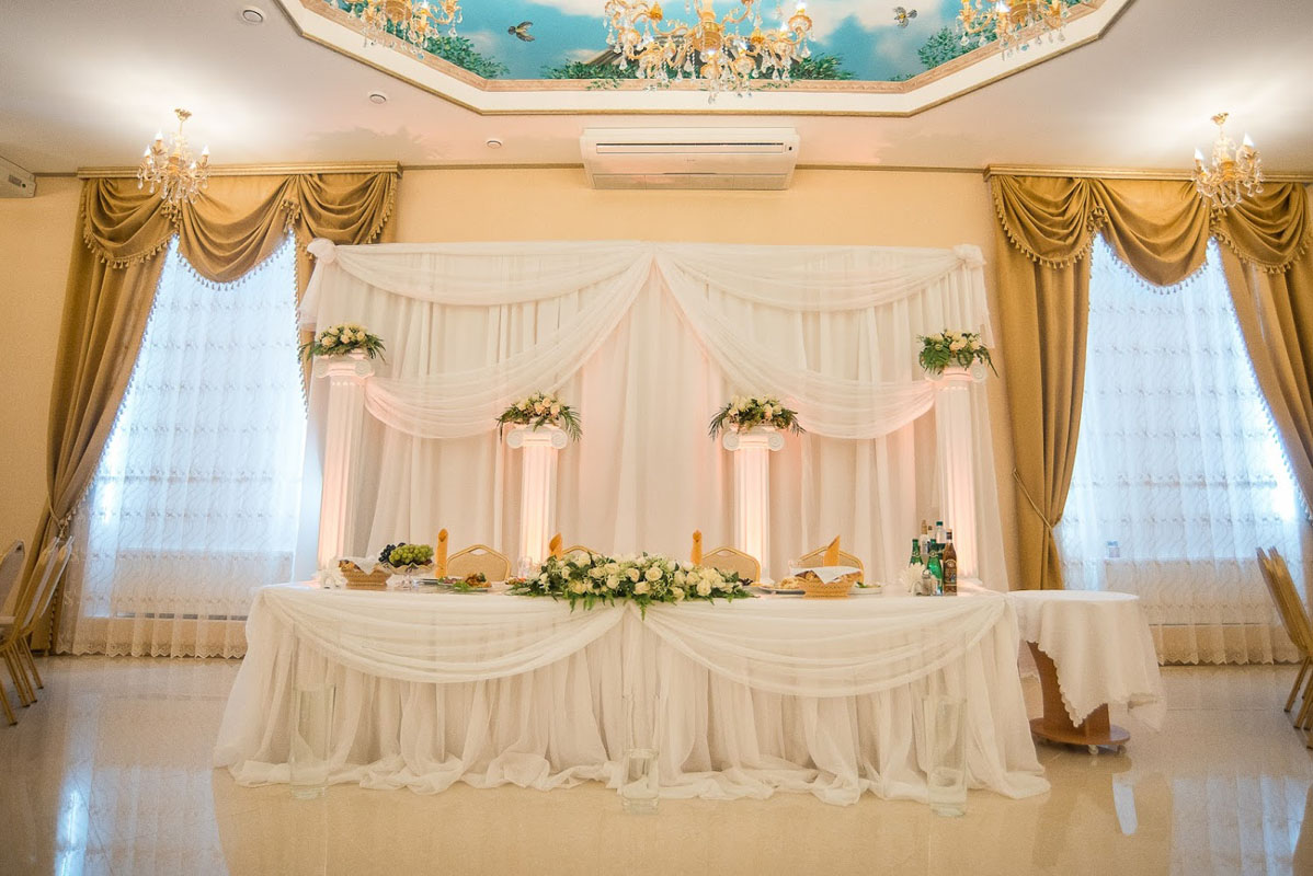 Банкетные залы для свадьбы в астрахани