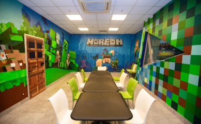 Банкетная комната Майнкрафт, аквапарк