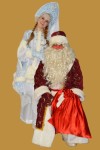 Дед Мороз Вдадимир и Снегурочка Екатерина