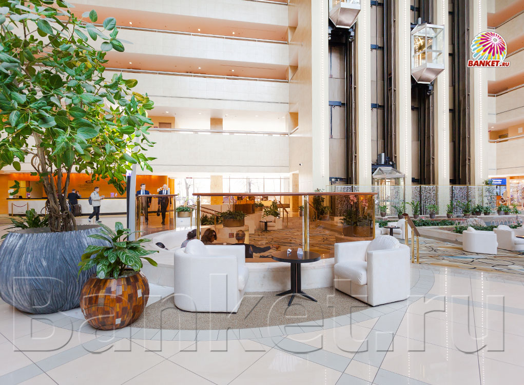 Атриум Crowne Plaza Moscow — фото 21