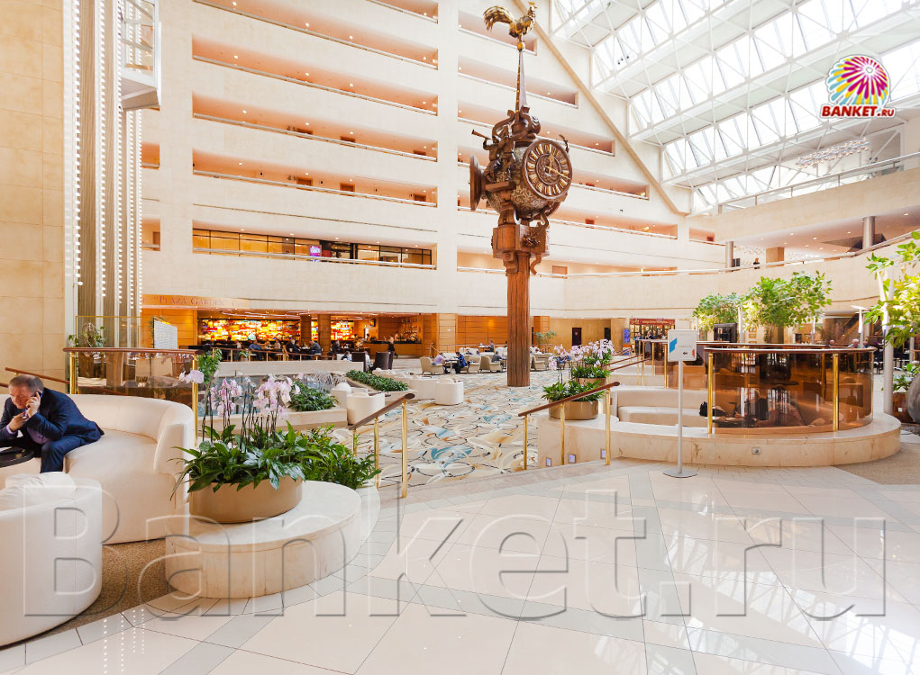 Атриум Crowne Plaza Moscow — фото 26