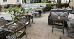 Летняя веранда — интерьер зала