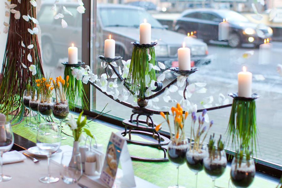 Зал — Кафе Де Марко на маяковской