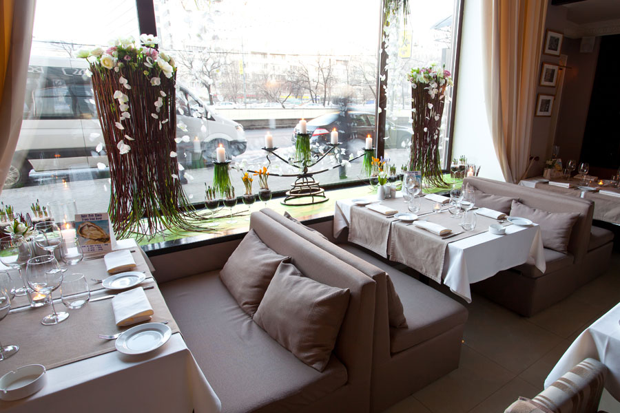 Зал — Кафе Де Марко на маяковской