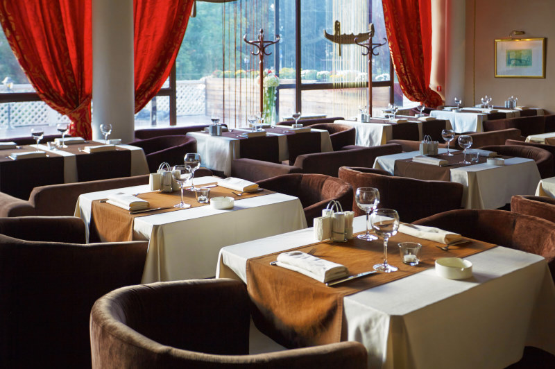 Де Марко Солнцево — Общий зал, фото банкетного зала