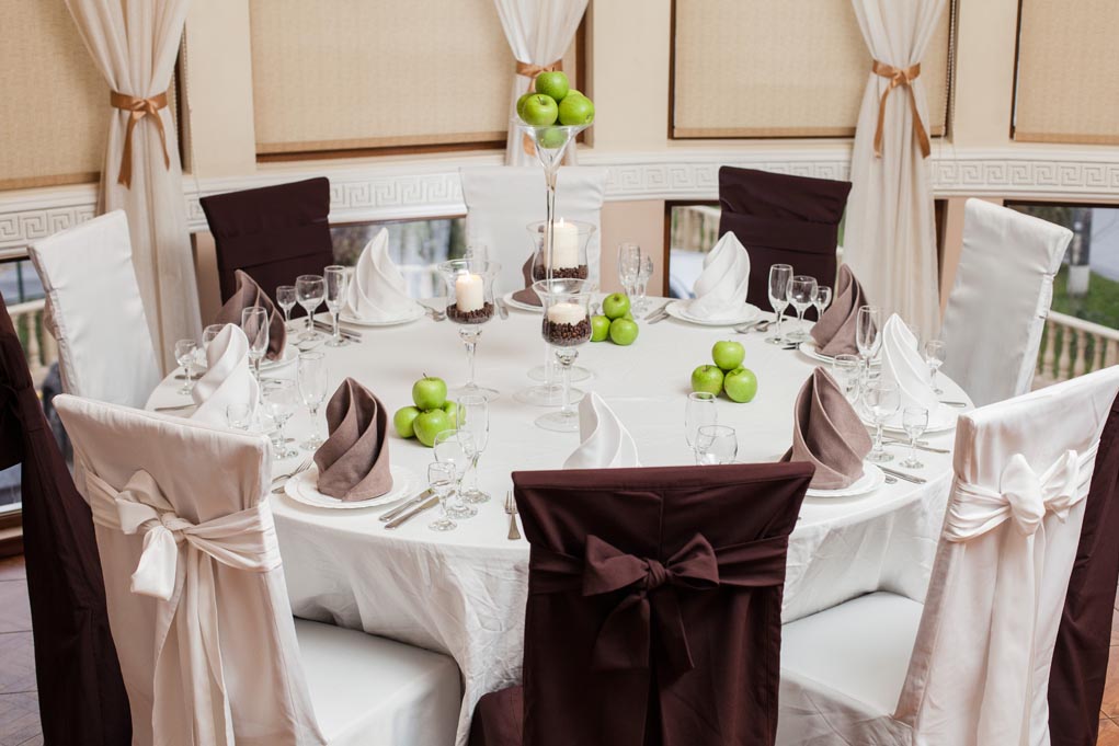Банкетный зал — Ресторан Зеленое Яблоко