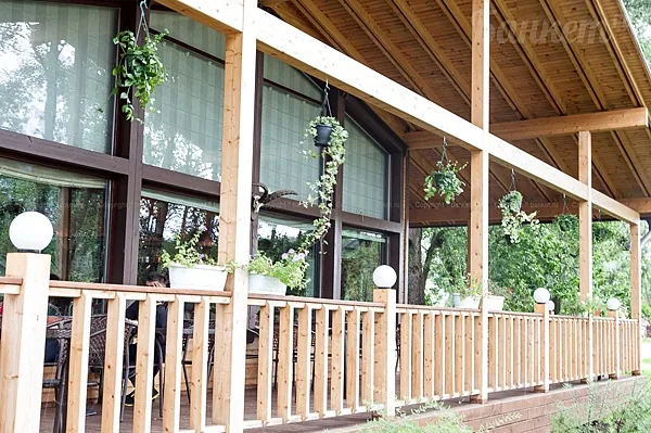 Рыболовная Усадьба Остров, Ресторан — фото