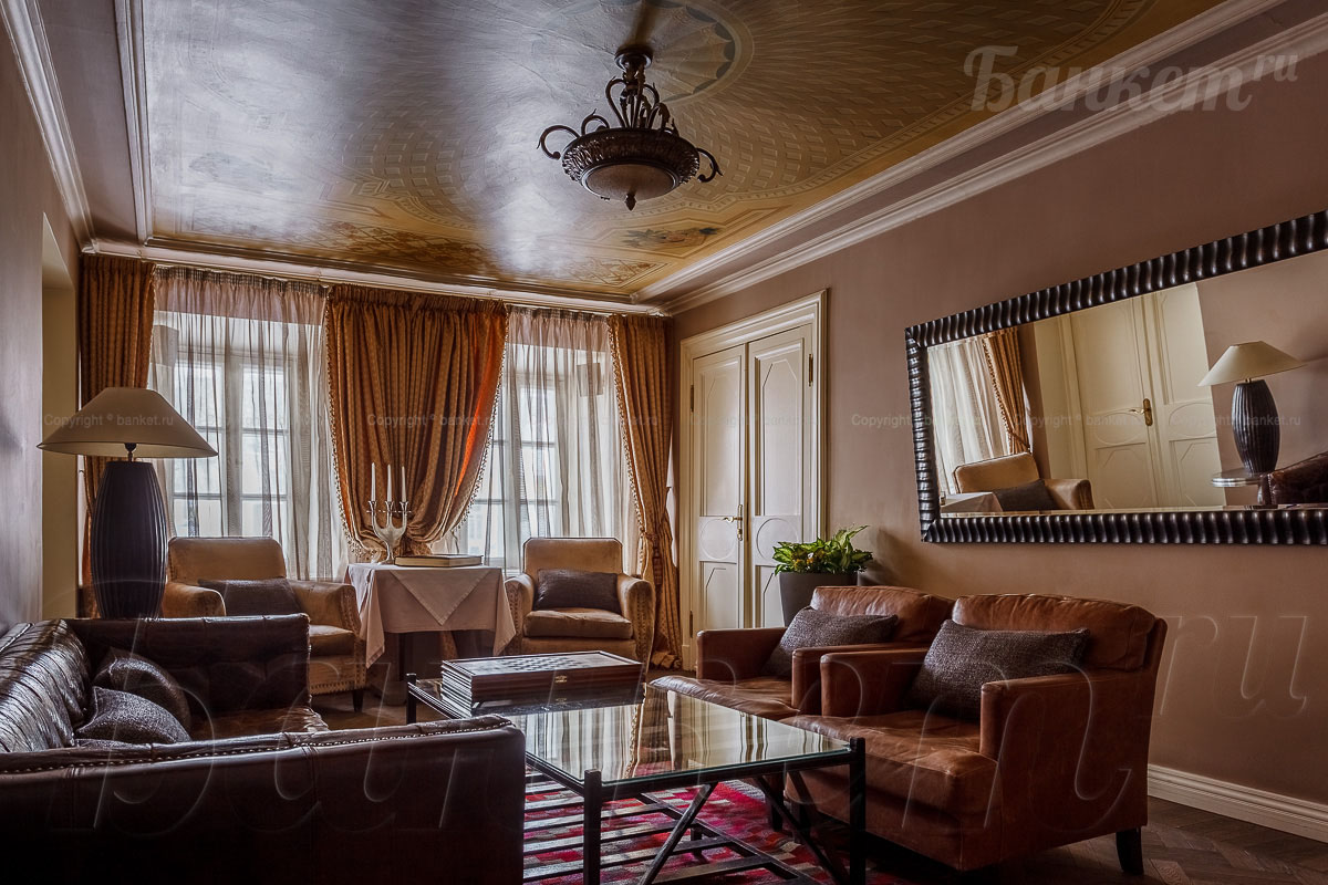 Сигарная комната — Ресторан русской кухни Гусятникоff