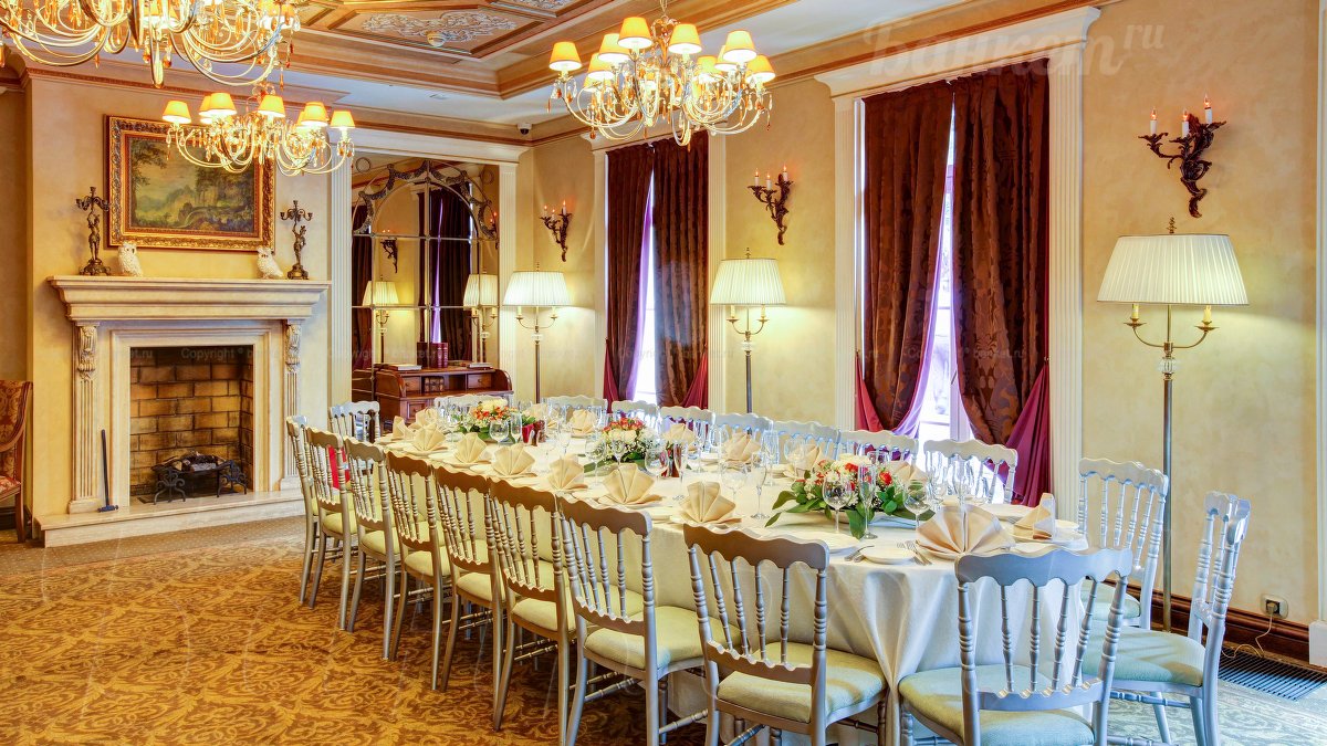 Гостиница Садовое Кольцо — Каминный, фото банкетного зала