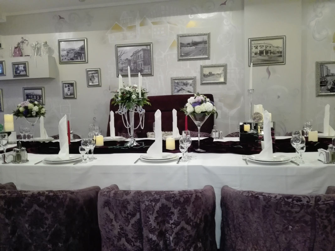 Кафе АльбомЪ — Зал 1, фото банкетного зала