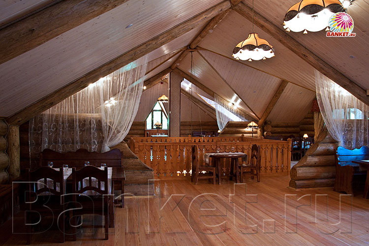 Ресторан Купец — Каминный зал, фото банкетного зала