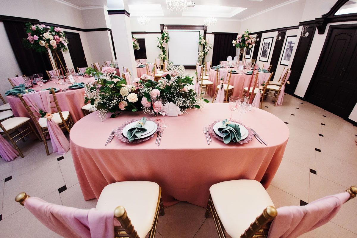 Банкетный зал А ля Фуршет  — Большой зал, фото банкетного зала