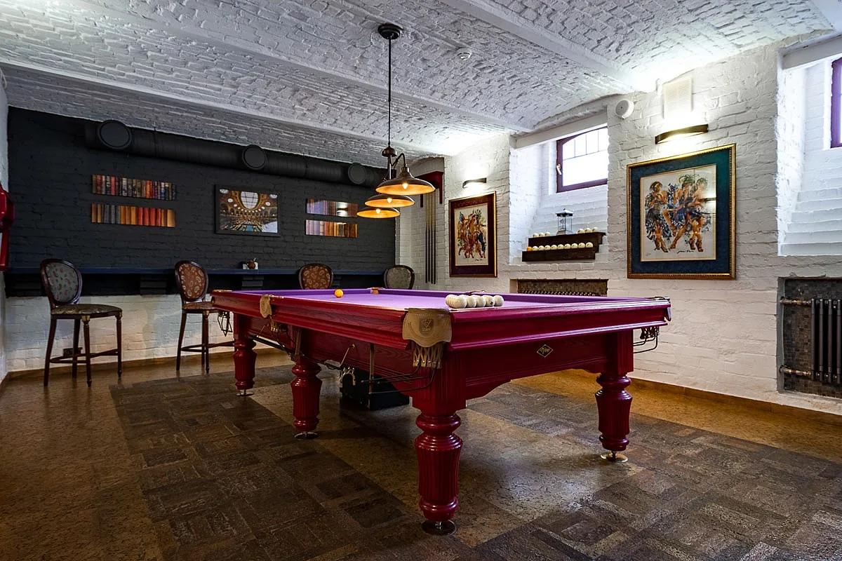 Бильярд — банкетный зал Whisky Rooms, фото