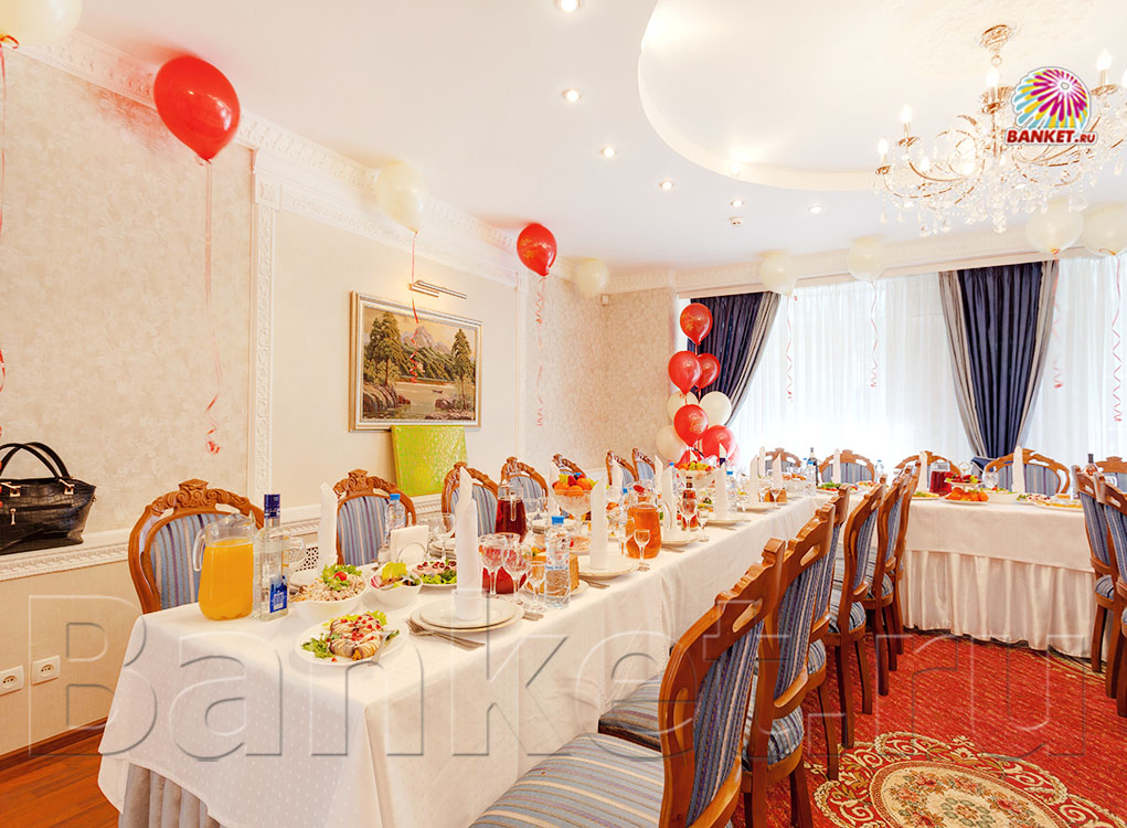 Малый зал (голубой) — Ресторан ГОК Тропарево