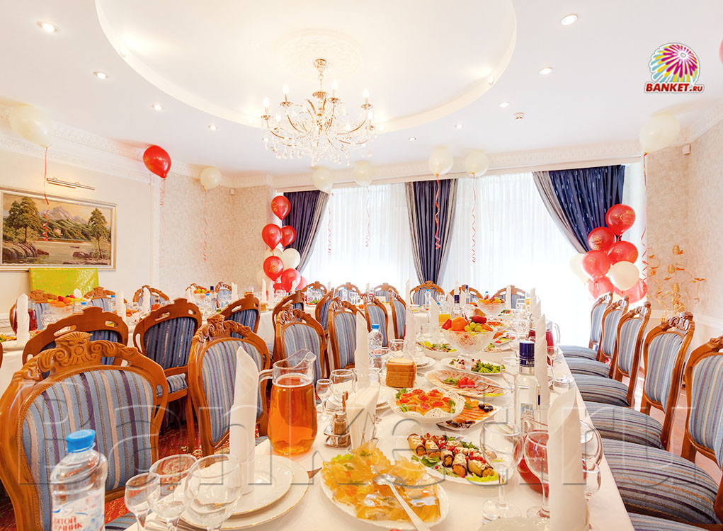 Малый зал (голубой) — Ресторан ГОК Тропарево