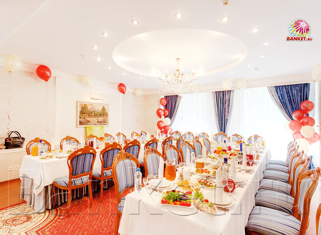 Малый зал (голубой) — Ресторан ГОК Тропарево