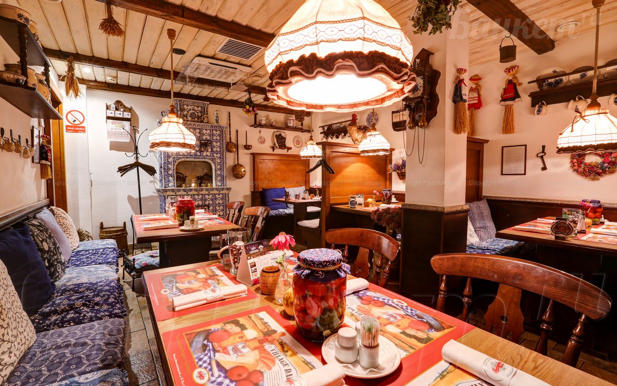 Будвар — Каминный зал, фото банкетного зала