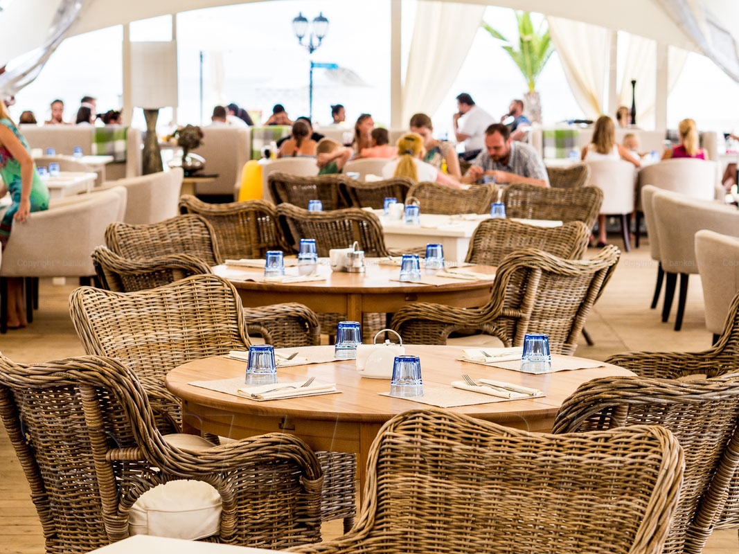 Летние перголы — Парус кафе