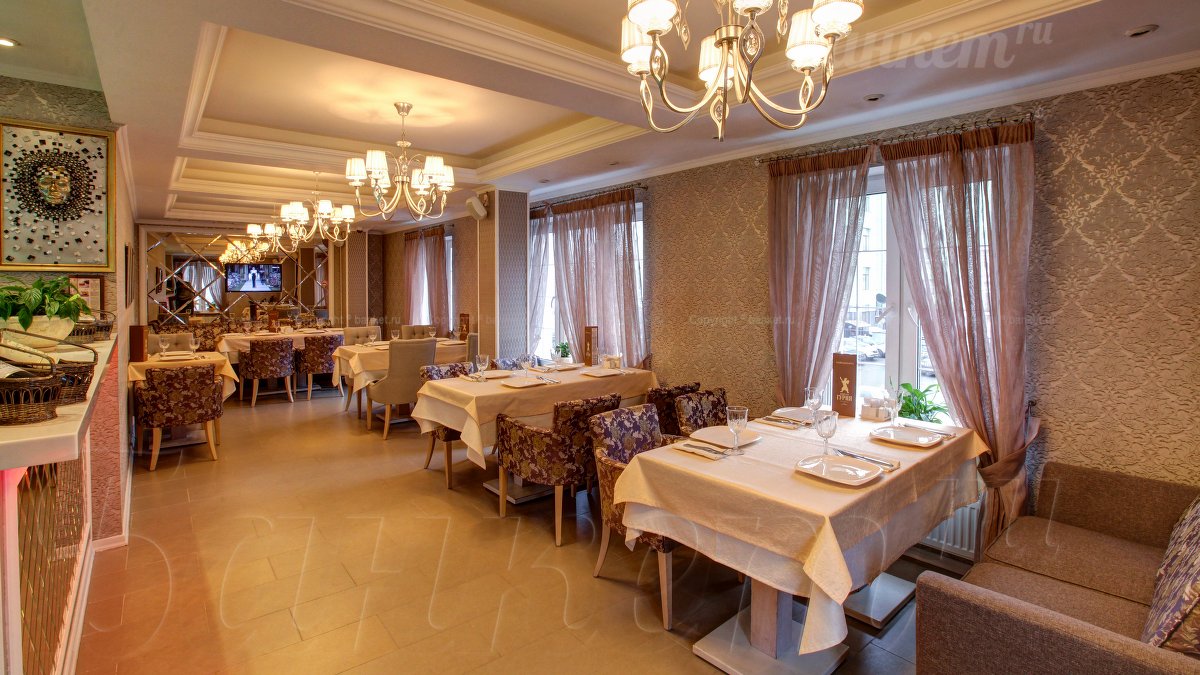 Ресторан Гурия — Банкетный зал, фото банкетного зала