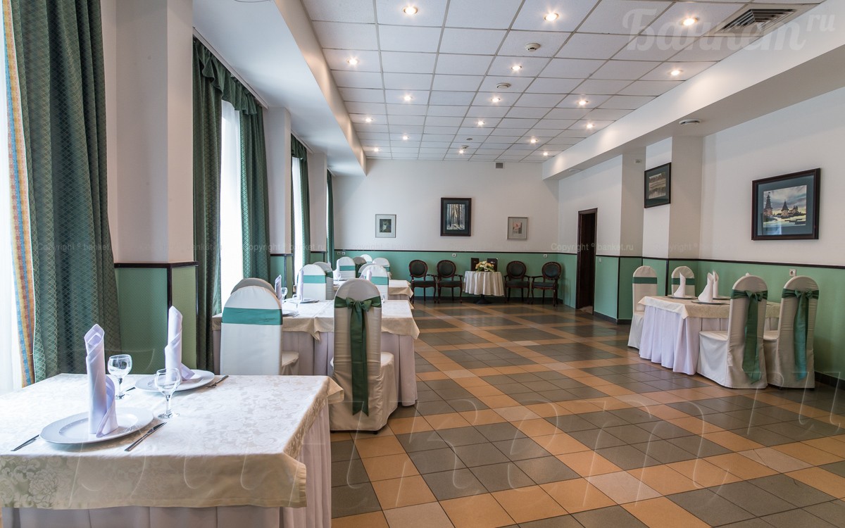 Изумрудный зал (1-й этаж) — Ресторан Суворовъ