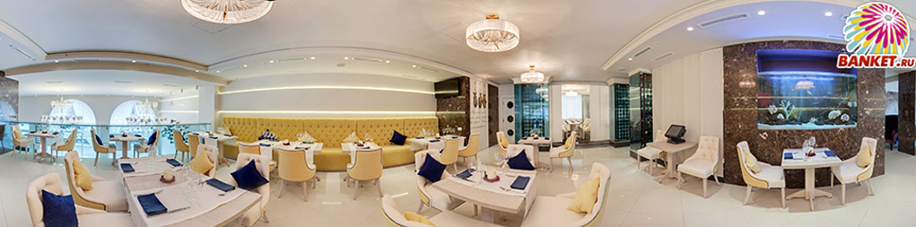 Ресторан Фланиган — Зал 1, фото банкетного зала