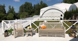 Малый шатер — интерьер зала