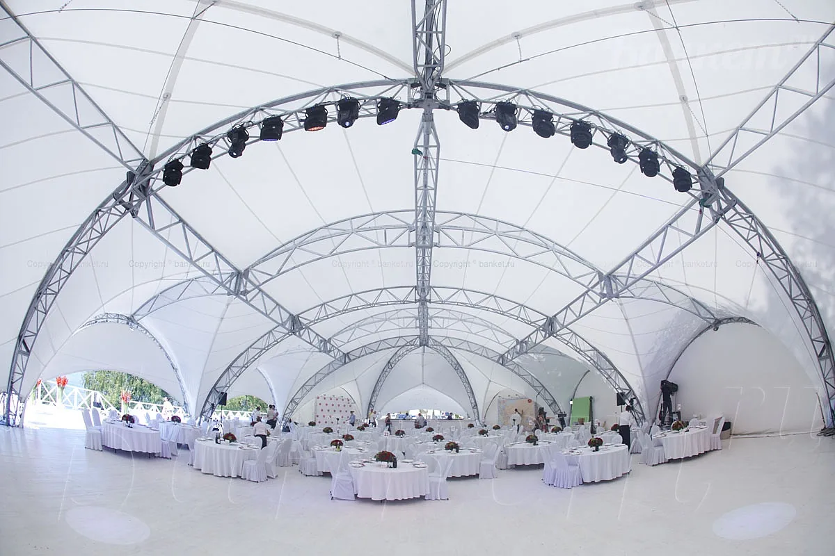 White Park — Большой шатер, фото банкетного зала