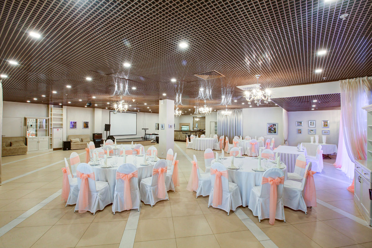 Карибия-Холл — Ресторан Виктория, фото банкетного зала