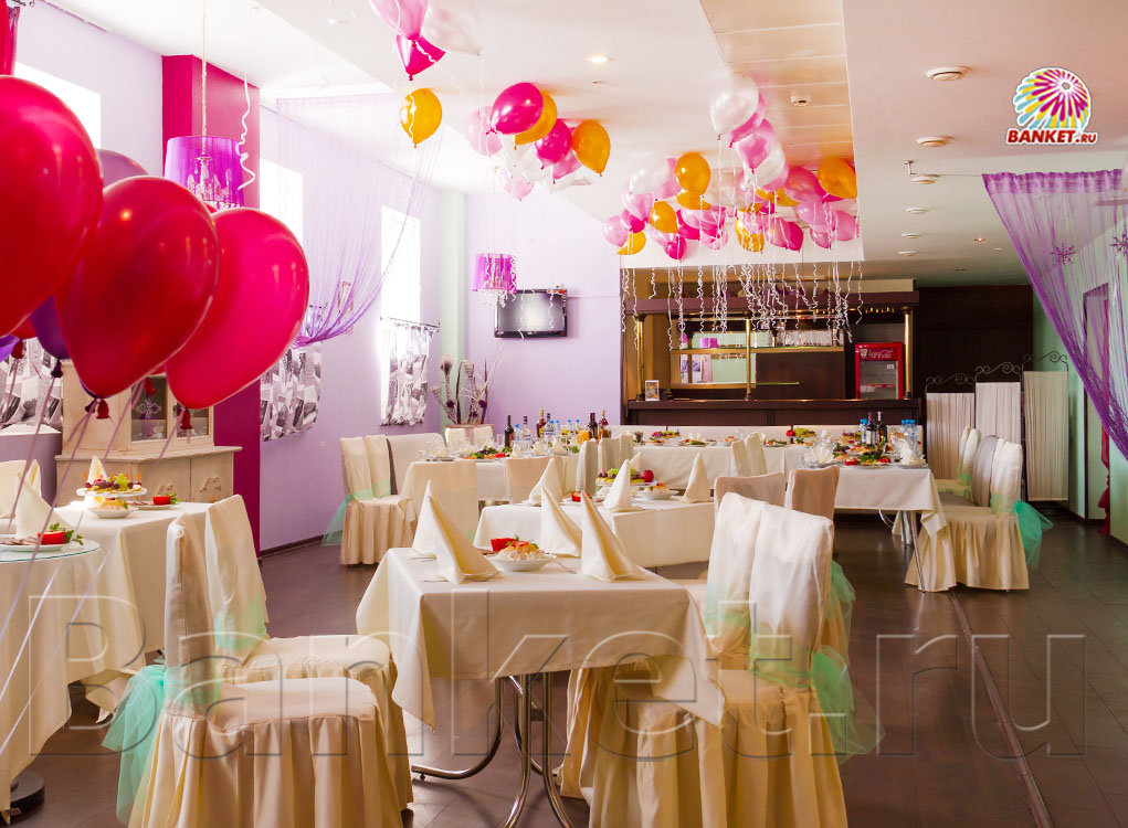 Кафе Ангел — Большой зал, фото банкетного зала