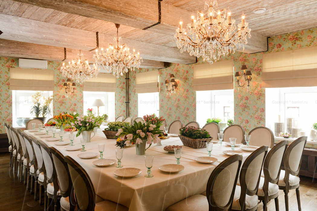 Лук кафе / Look cafe — Большой зал, фото банкетного зала