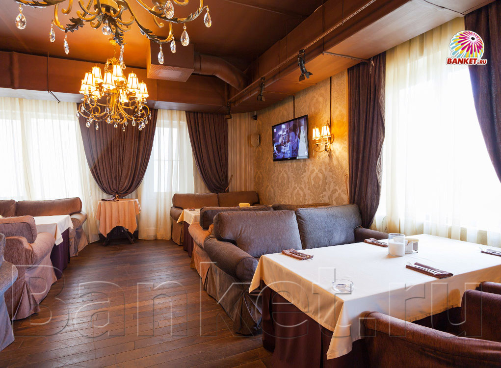 Мистер Хинкали — Большой зал, фото банкетного зала