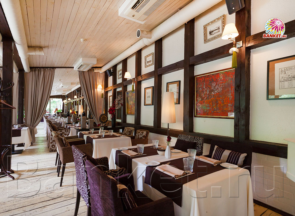 Ресторан ParkHouse — Веранда, фото банкетного зала