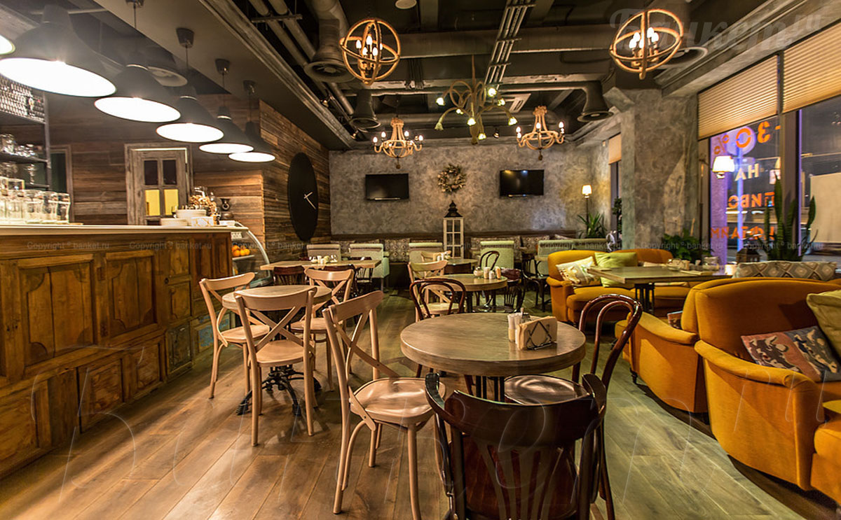 Итальянский зал 1 этаж — Стейк хаус и Итальянский паб Beef Time