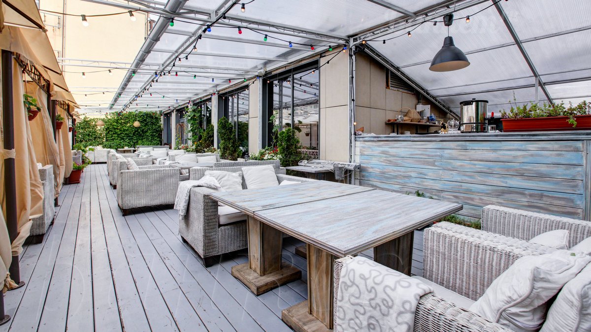 Летняя веранда на крыше — Стейк хаус и Итальянский паб Beef Time