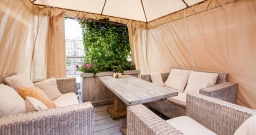 Летняя веранда на крыше — подробнее о зале