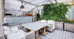 Летняя веранда на крыше — фото 5