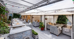 Летняя веранда на крыше — фото 6