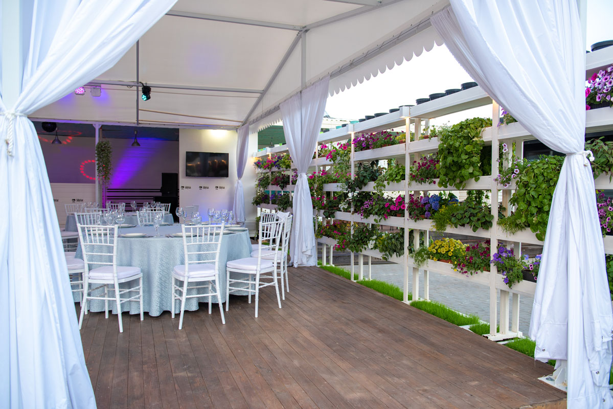 Летний банкетный зал (шатер) — фото 5