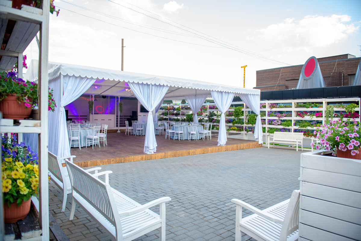 Летний банкетный зал (шатер) — фото 10