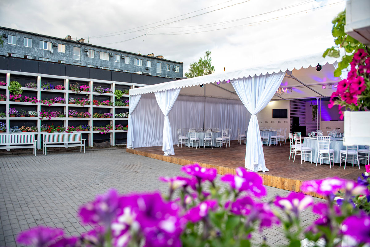 Летний банкетный зал (шатер) — фото 11