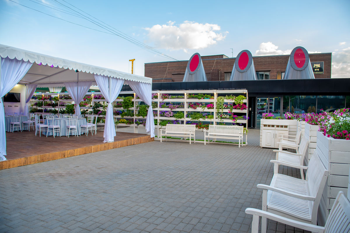 Летний банкетный зал (шатер) — фото 12