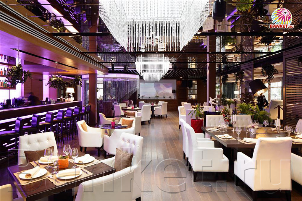 Ресторан Светлый — Diamond hall, фото банкетного зала