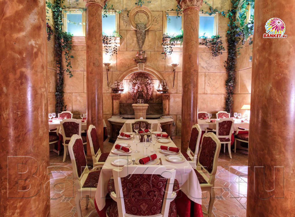 Зал в стиле Португальского замка — Ресторан Порту Атриум