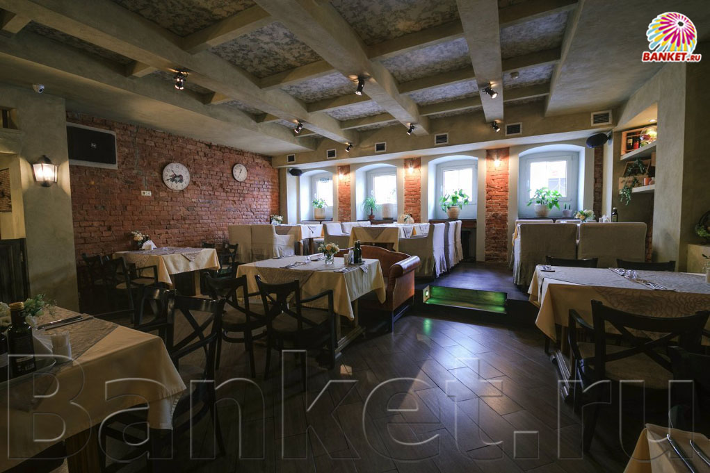 Bocca di Bacco — Зал №1, фото банкетного зала