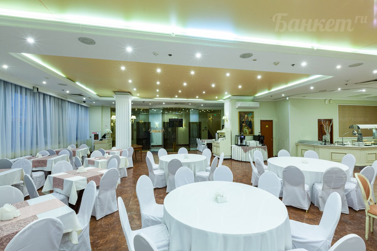 Альянс Бородино — Ресторан Кутузов, фото банкетного зала