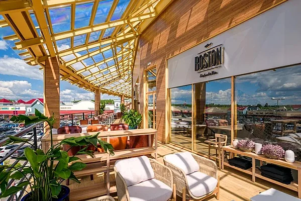 Boston Seafood & Bar, Зал — фото