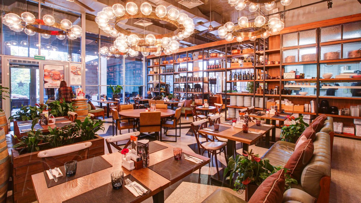 Black Market Cafe — Большой зал, фото банкетного зала
