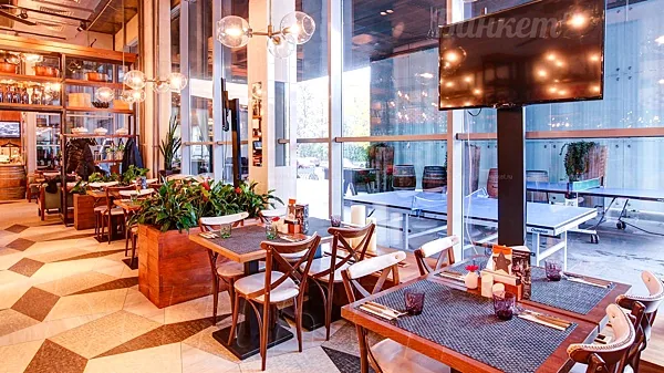 Малый зал — Black Market Cafe, Москва