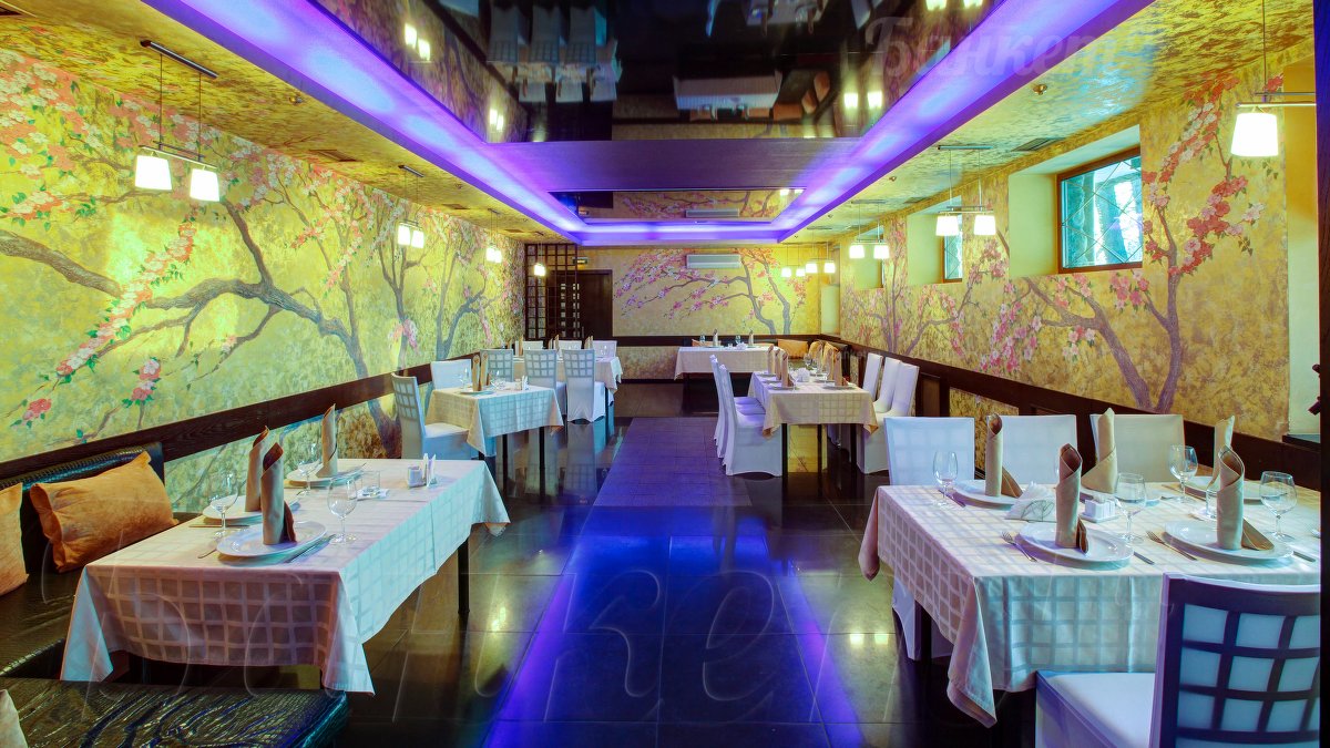 Ресторан Стадиум / Stadium — Зал Сакура, фото банкетного зала